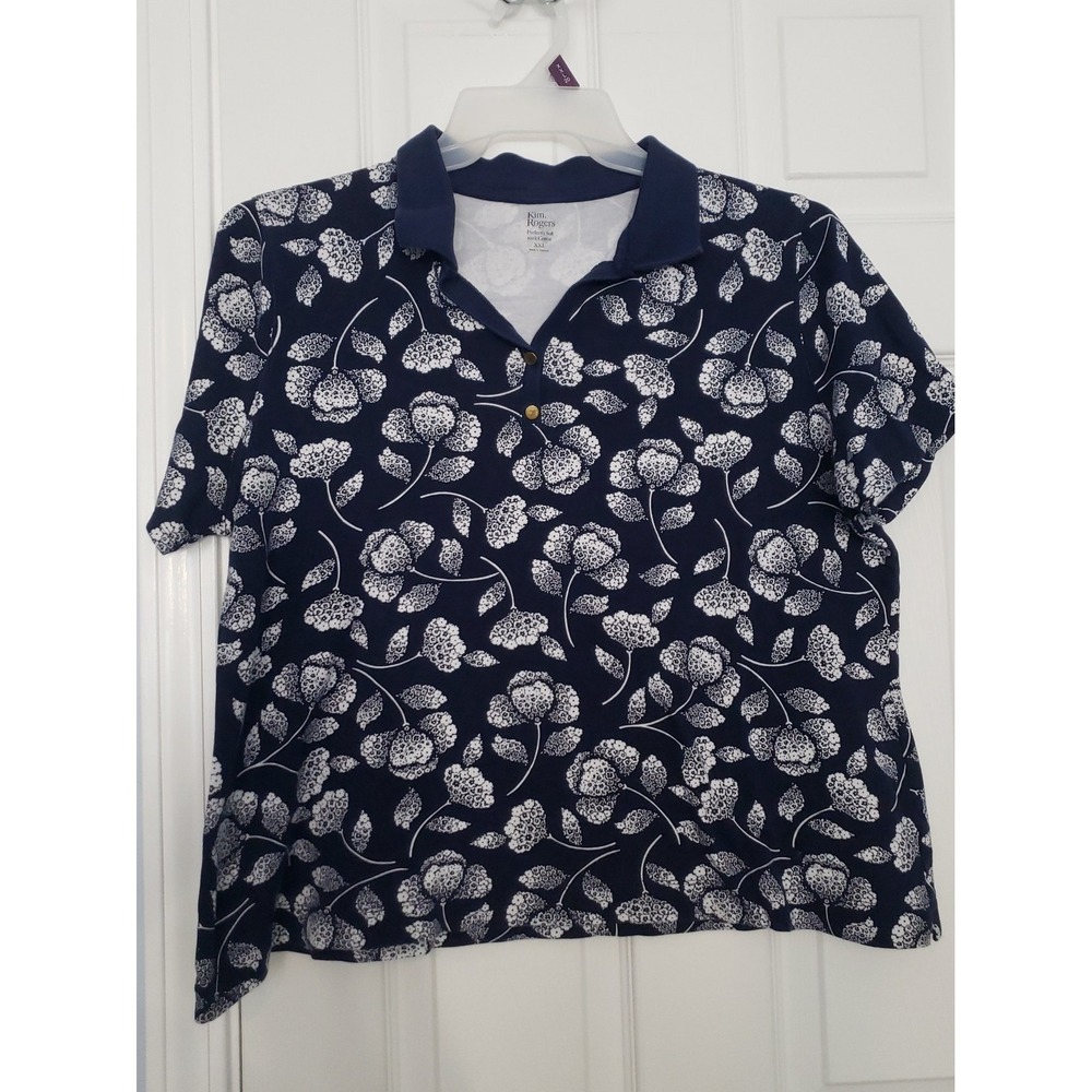 Kim Rogers Womans‎ Plus Blouse Size XXL